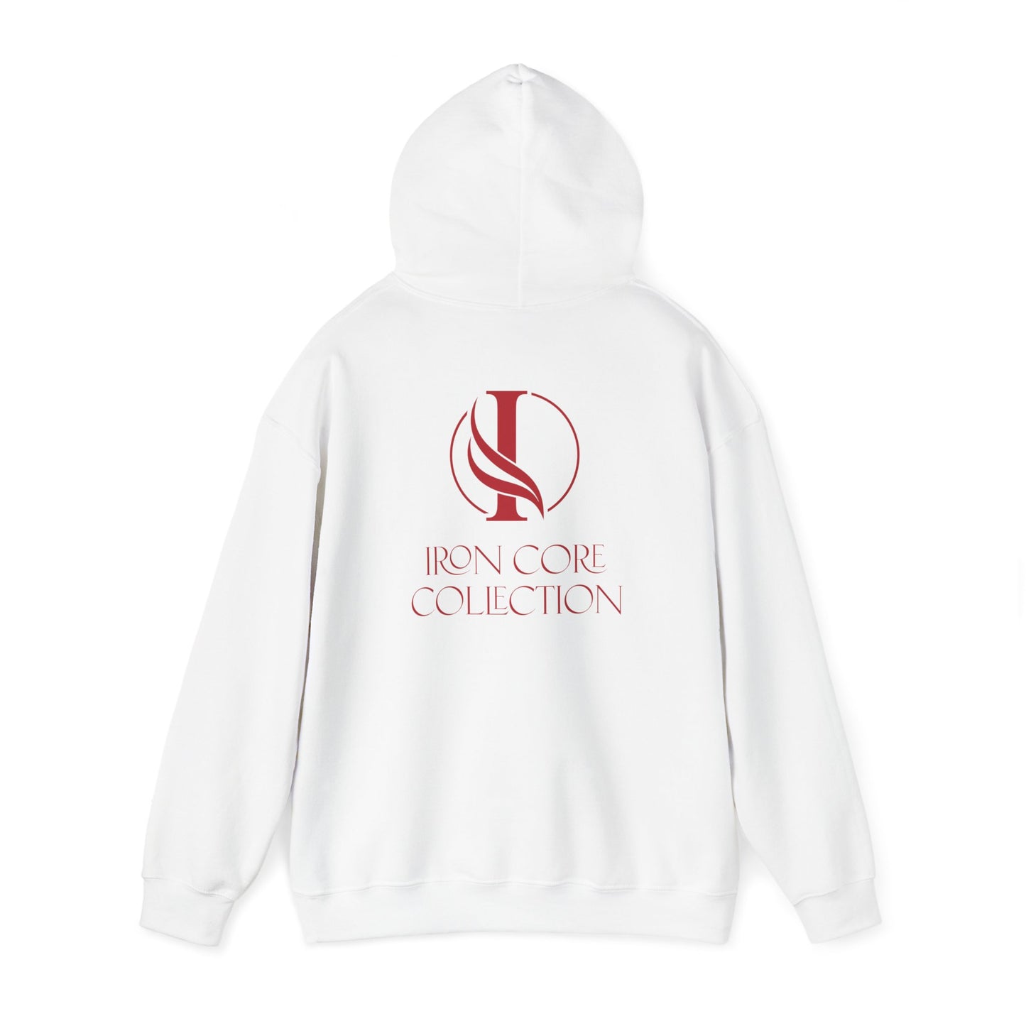 Unisex Heavy Blend Hoodie - Iron Core Collection with Red Cross Design