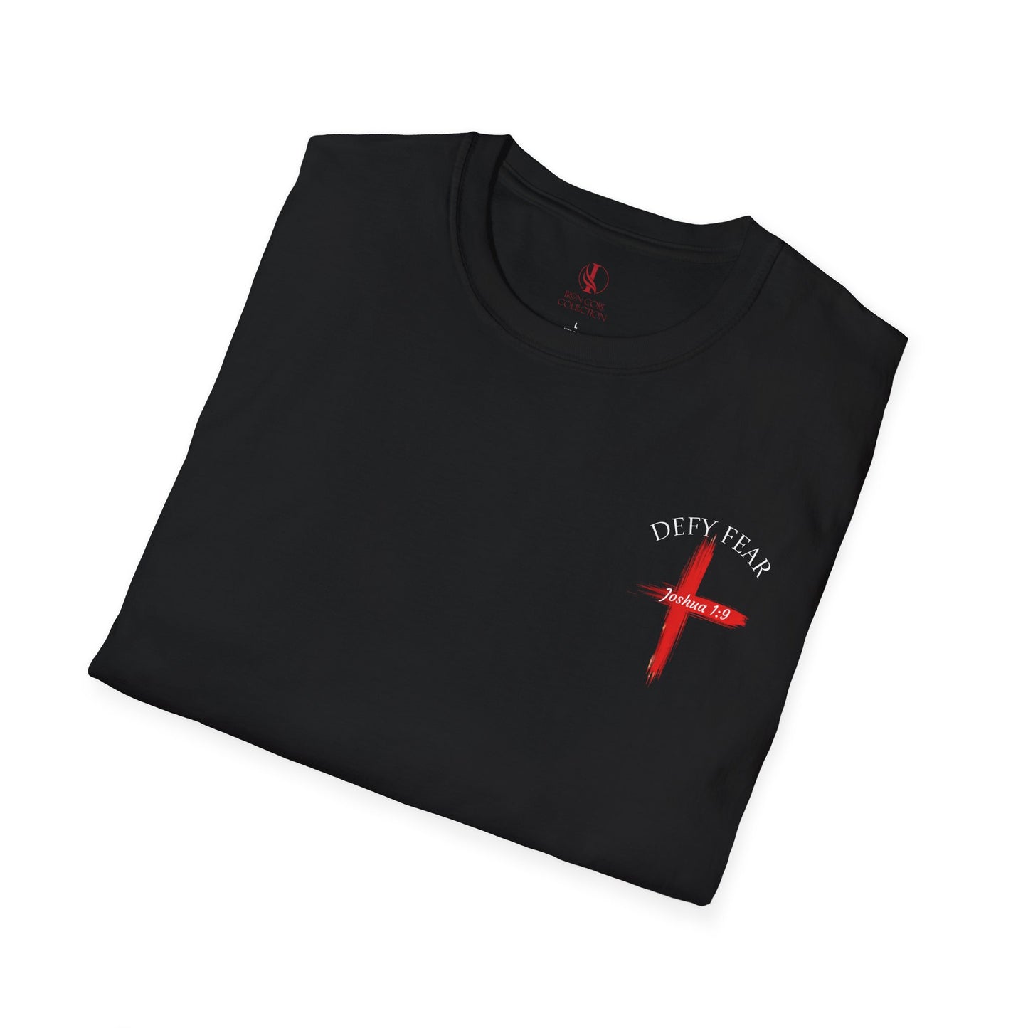 Unisex Softstyle T-Shirt with 'Defy Fear' Design – Embrace Your Bold Spirit