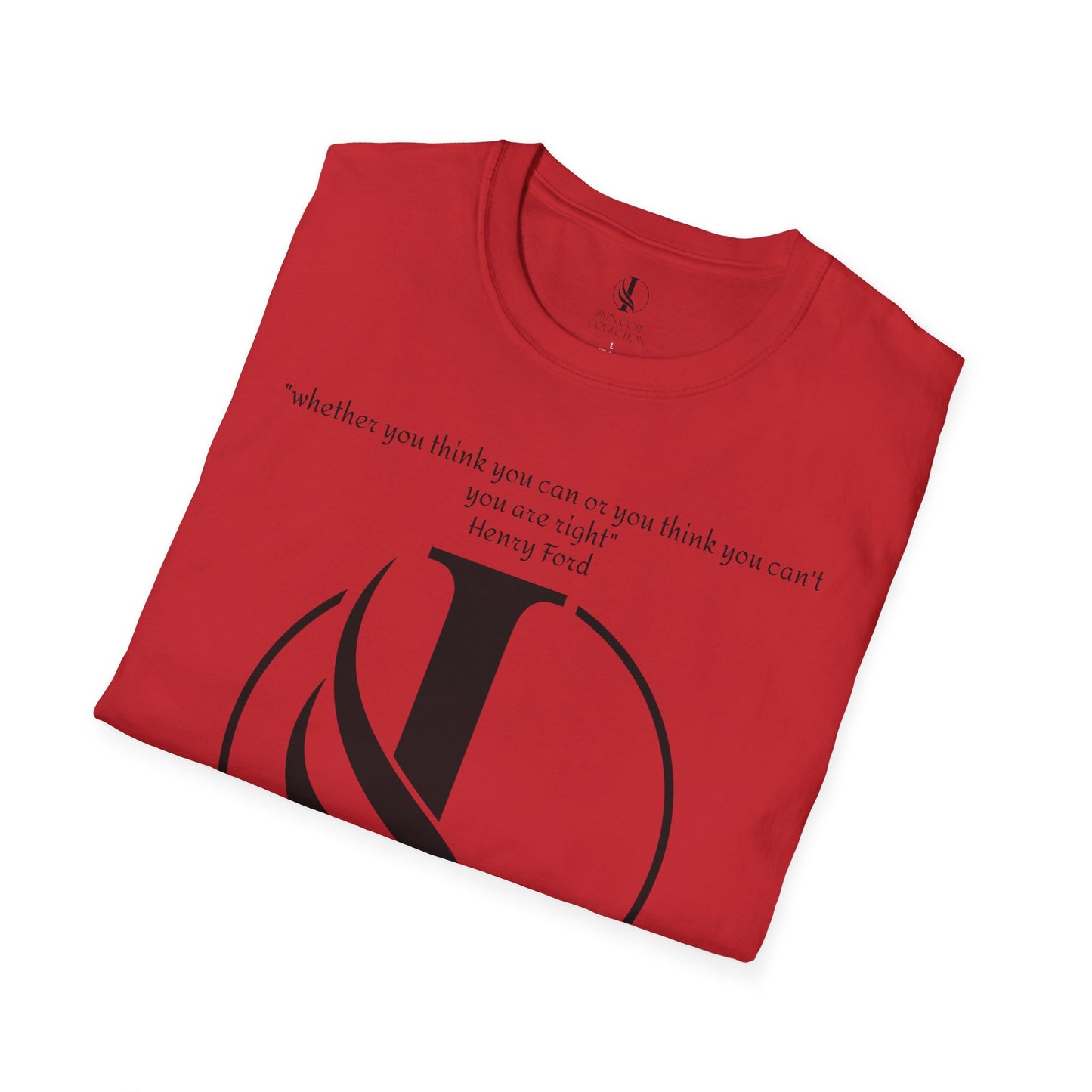 Inspirational American Quote T-Shirt - Unisex Softstyle Tee