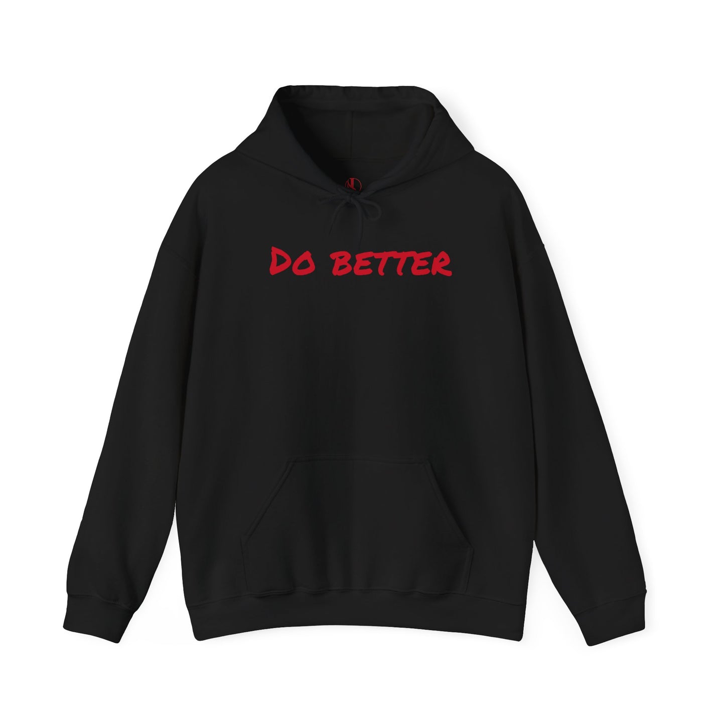 Inspirational Hooded Sweatshirt - 'Do Better' with Cross Design