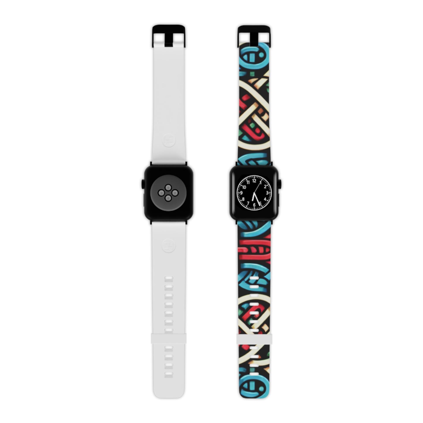 Colorful Apple Watch Band, Unique Watch Strap, Fashion Wristband, Vibrant Accessory, Perfect for Holidays & Gifts