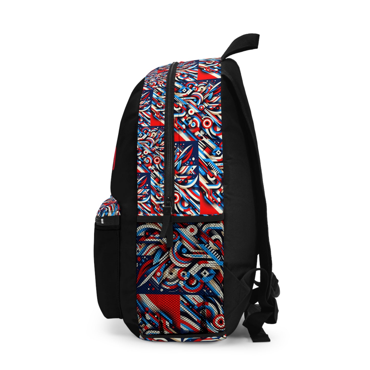 Personalized Artistic Backpack - Trendy Bag for Students, School, Travel, Gifts, Unique Style