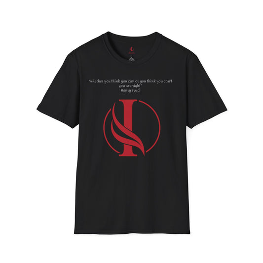 Inspirational American Quote T-Shirt - Unisex Softstyle Tee