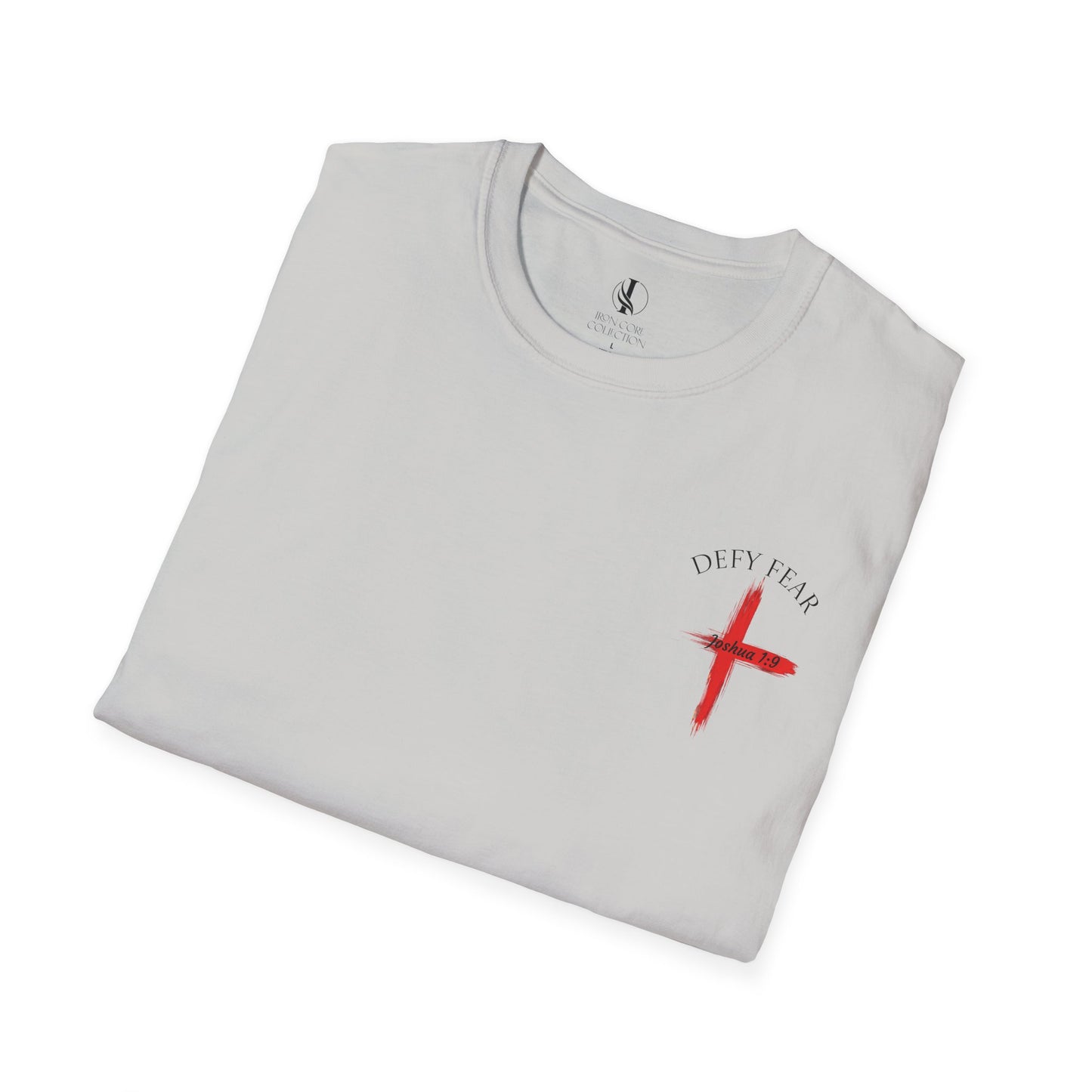 Unisex Softstyle T-Shirt with 'Defy Fear' Design – Embrace Your Bold Spirit