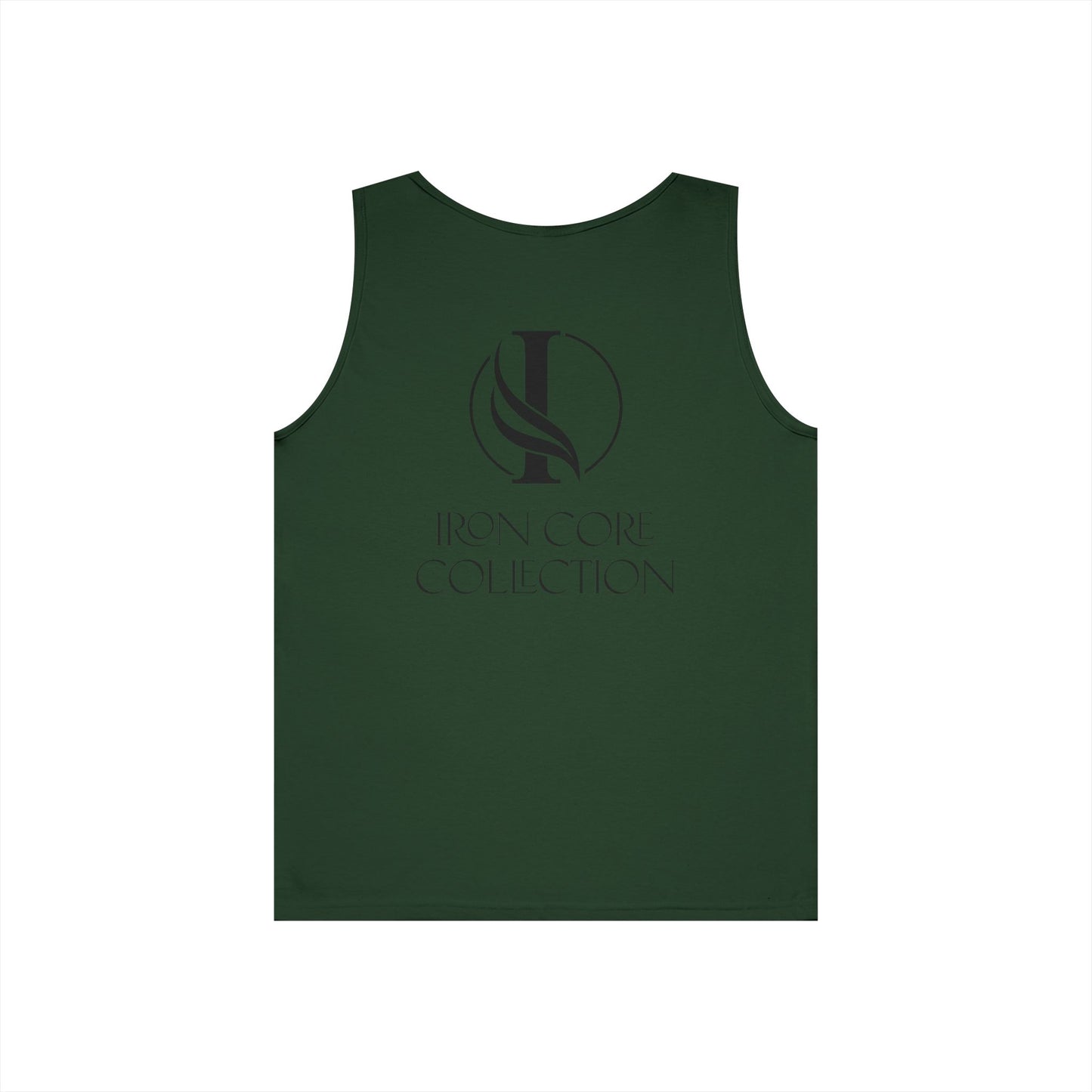 Faith-Inspired Unisex Heavy Cotton Tank Top - Cross Design
