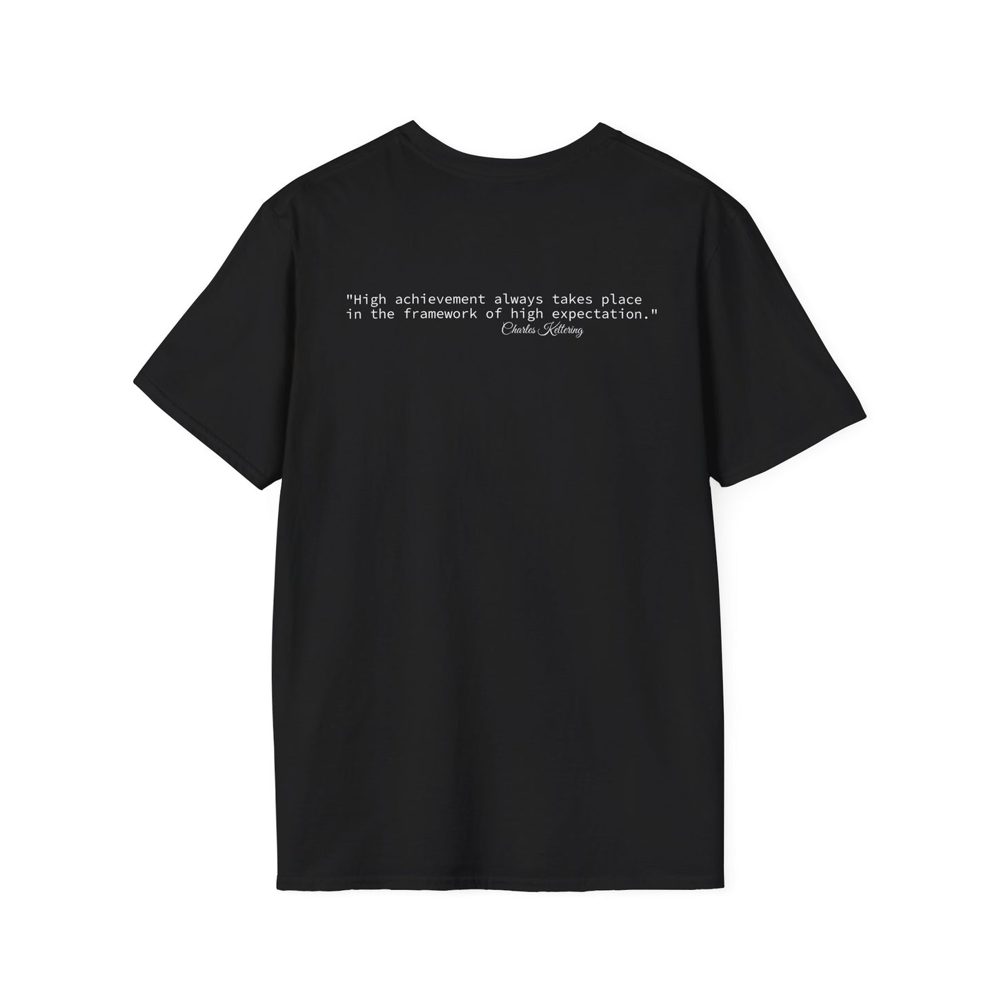 Motivational DO BETTERE Unisex T-Shirt with Charles Kettering Quote