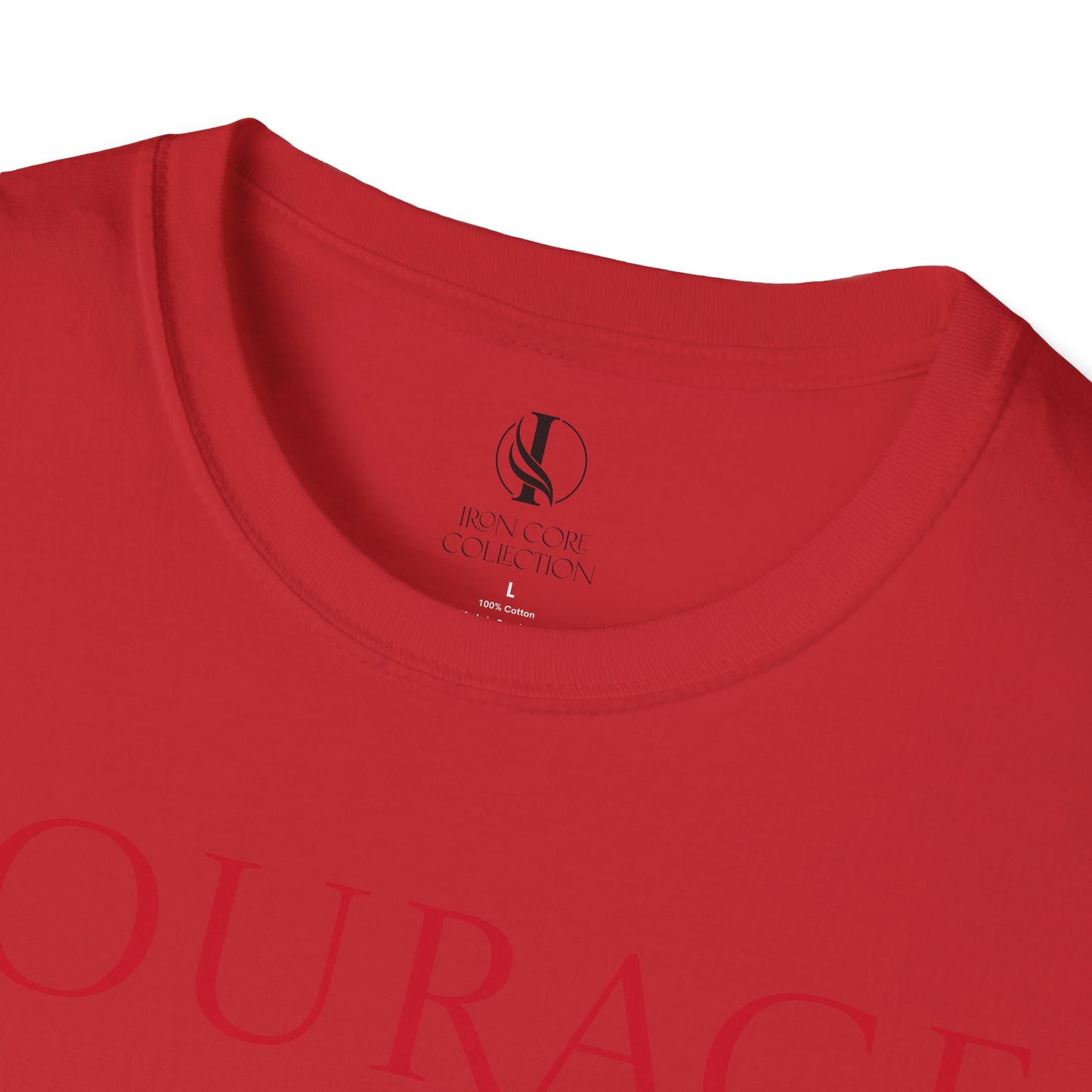 Copy of Courage Lion Unisex Softstyle T-Shirt - Inspiring Graphic Tee for Motivational Moments