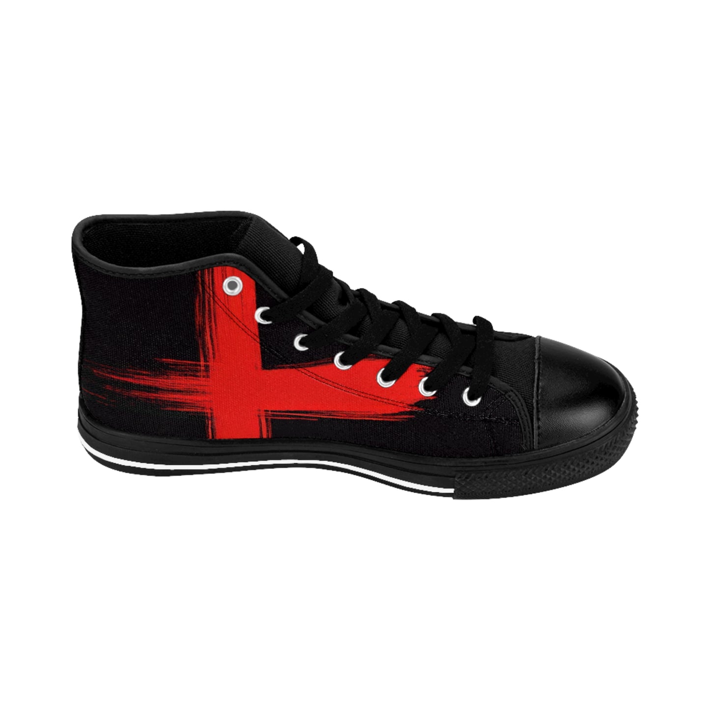 Men's Classic Sneakers with Majestic Lion Design - Stylish & Bold Footwear