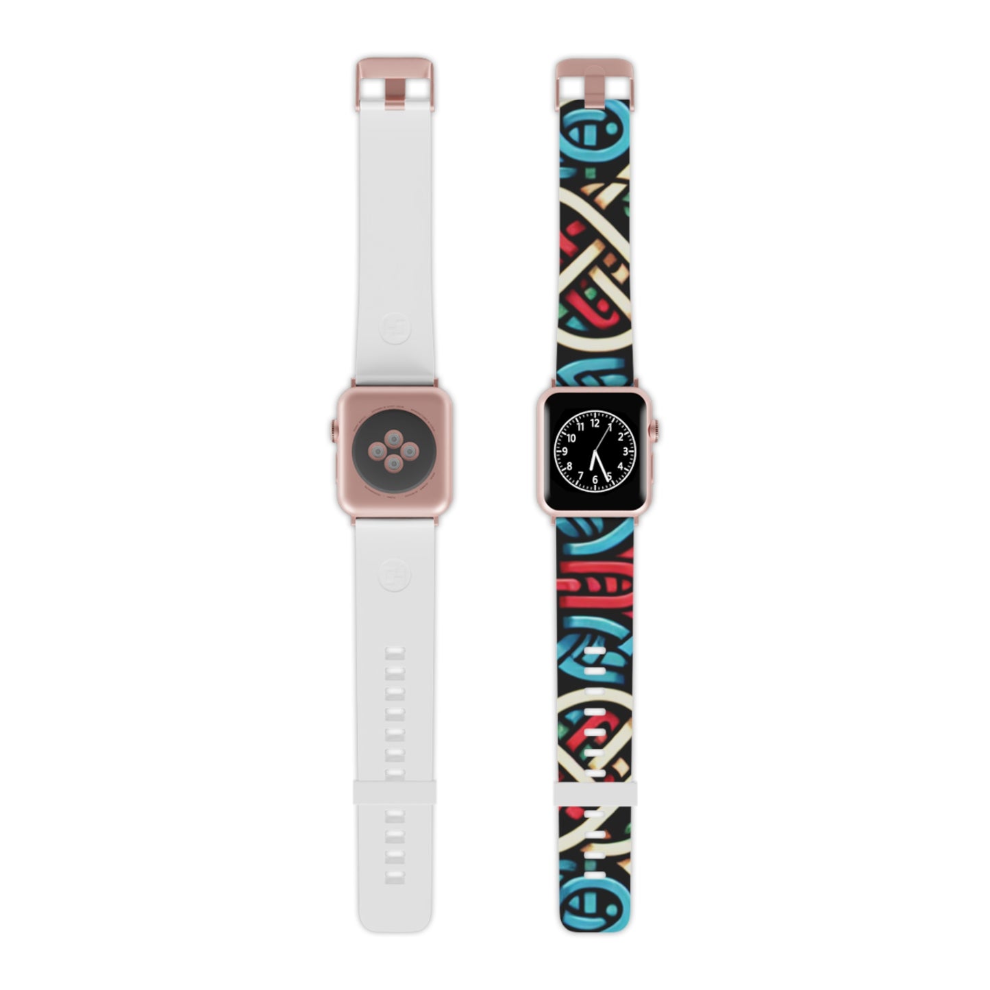 Colorful Apple Watch Band, Unique Watch Strap, Fashion Wristband, Vibrant Accessory, Perfect for Holidays & Gifts