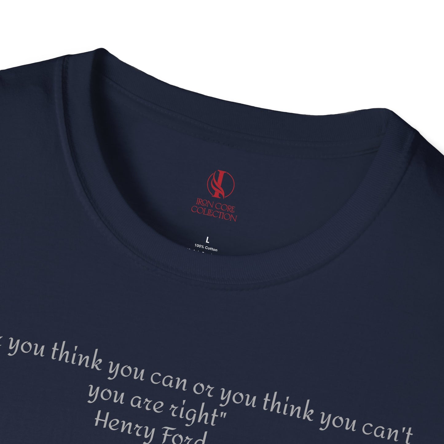 Inspirational American Quote T-Shirt - Unisex Softstyle Tee