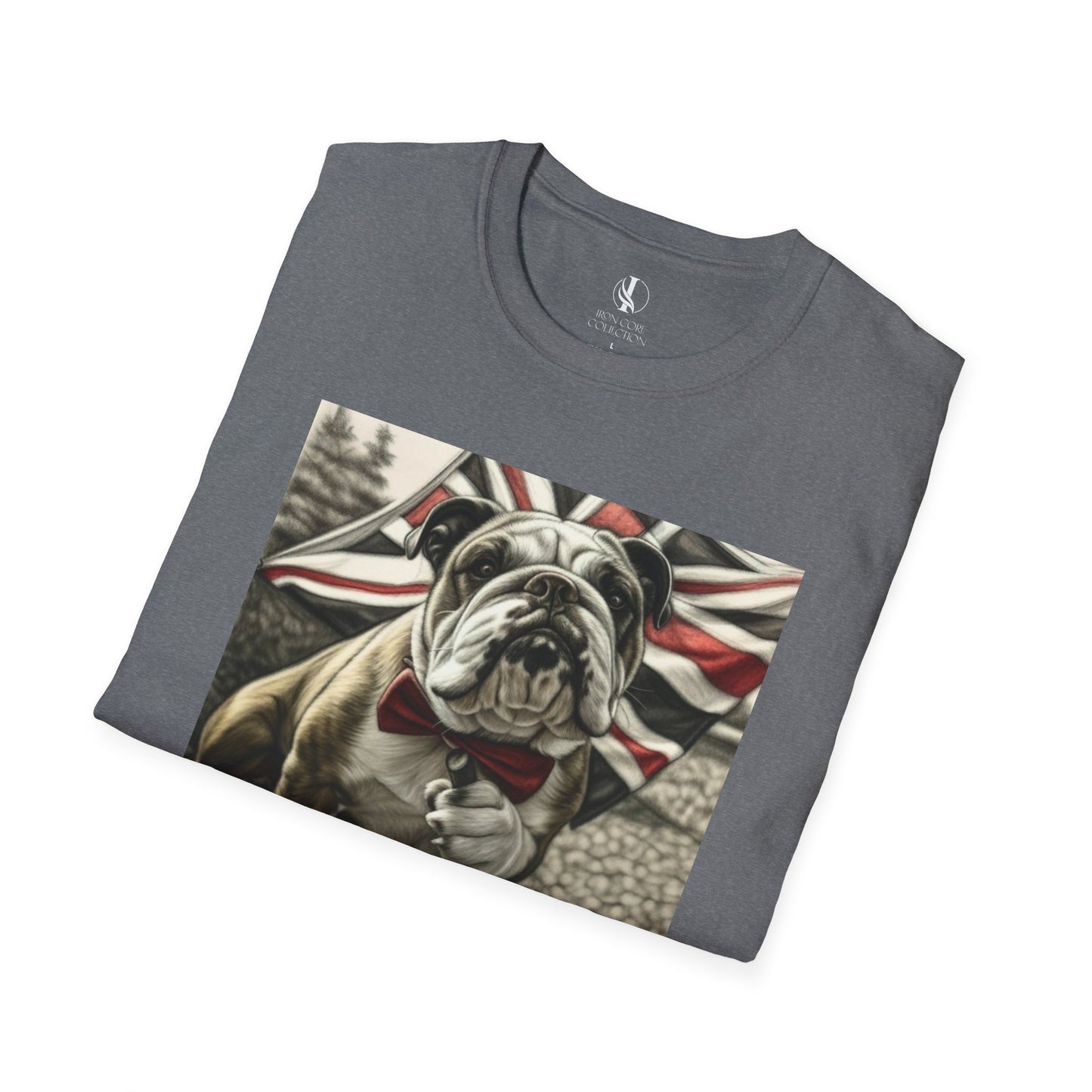 Winston Churchill Bulldog T-Shirt - Softstyle Quote Tee
