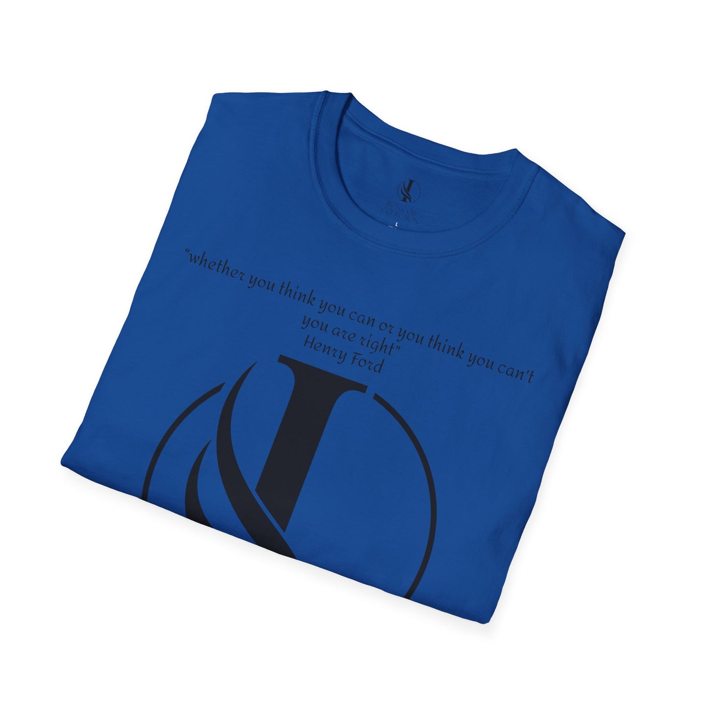 Inspirational American Quote T-Shirt - Unisex Softstyle Tee