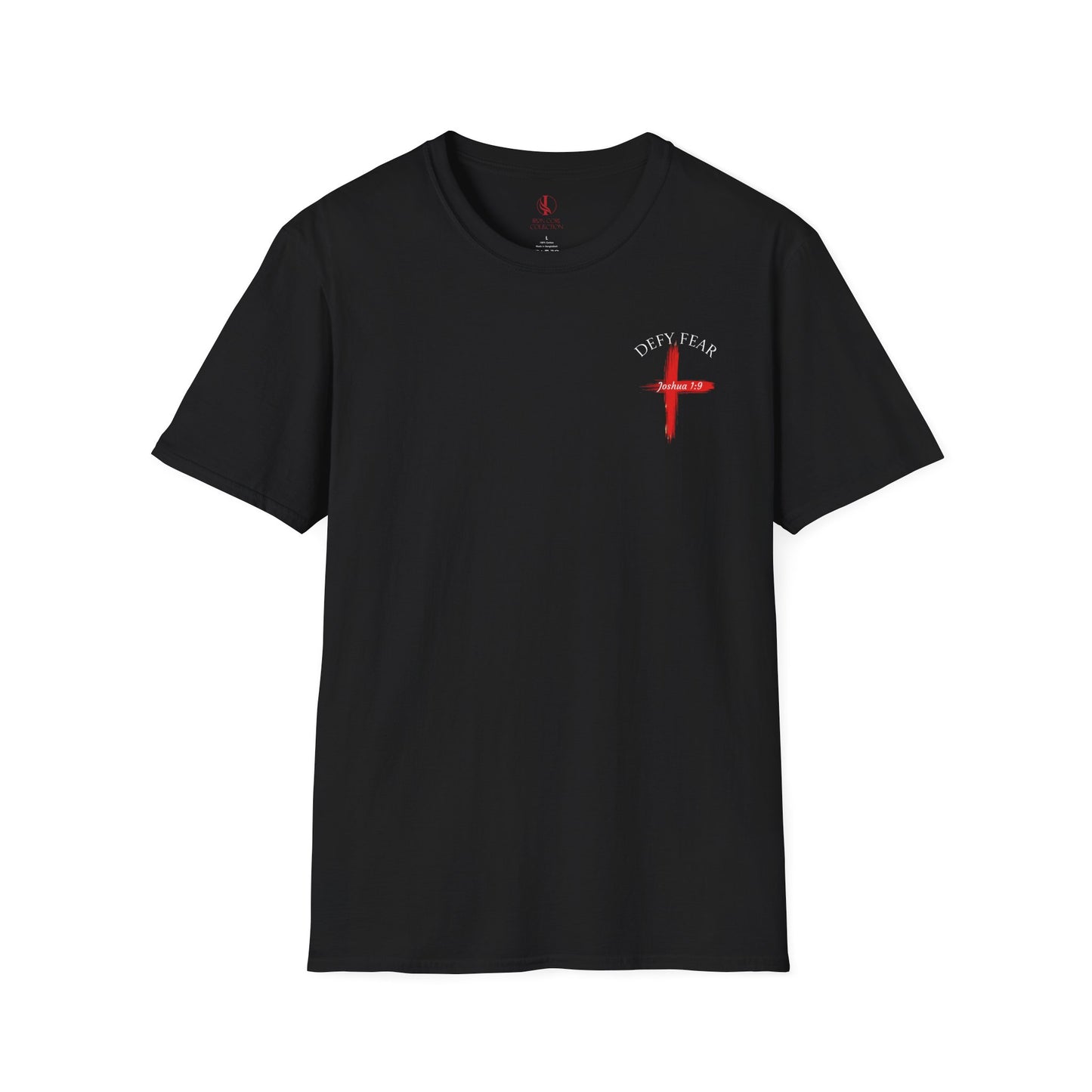 Unisex Softstyle T-Shirt with 'Defy Fear' Design – Embrace Your Bold Spirit