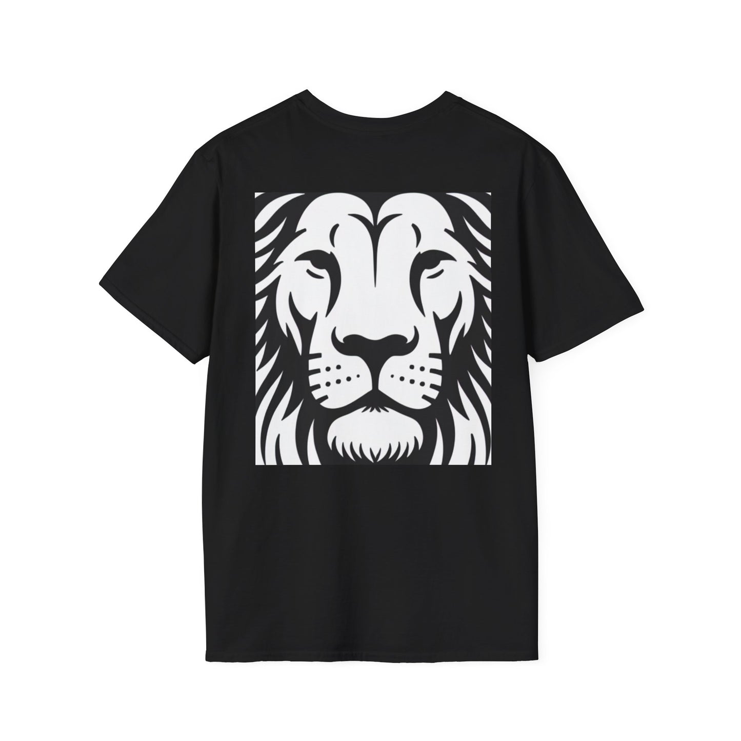 Copy of Courage Lion Unisex Softstyle T-Shirt - Inspiring Graphic Tee for Motivational Moments