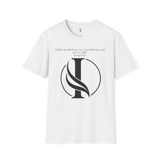 Inspirational American Quote T-Shirt - Unisex Softstyle Tee