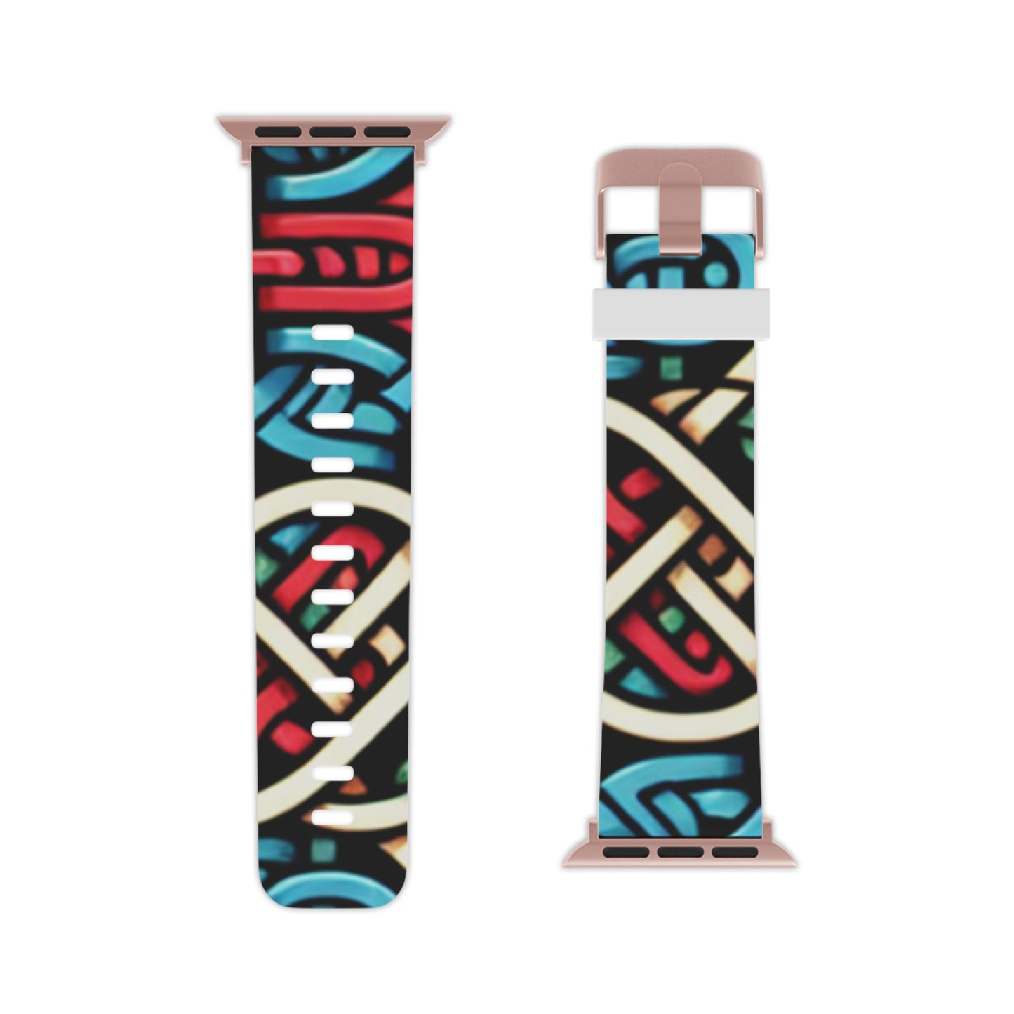 Colorful Apple Watch Band, Unique Watch Strap, Fashion Wristband, Vibrant Accessory, Perfect for Holidays & Gifts