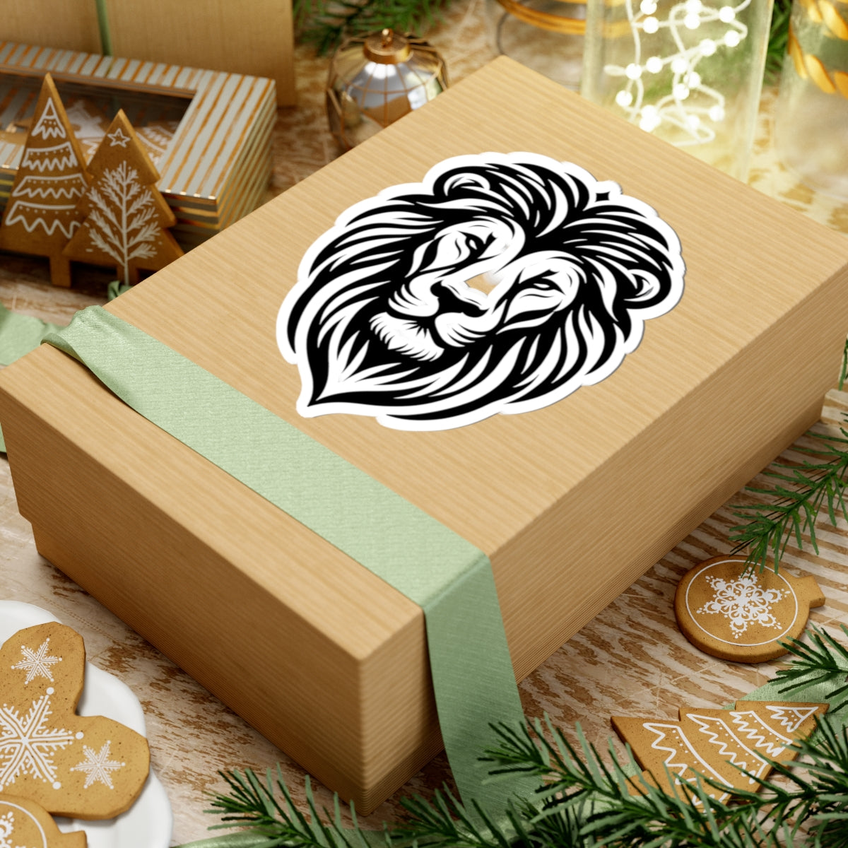 Lion Kiss-Cut Stickers