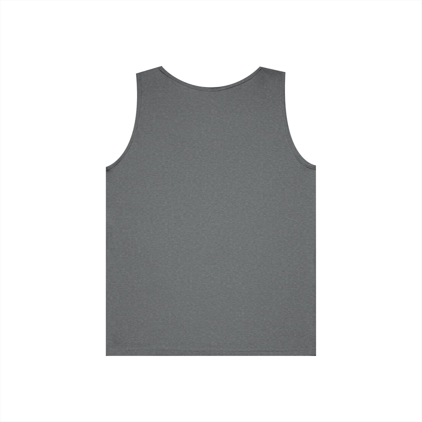 Heavy Cotton Tank Top - Casual Summer Wear with 'Conquer Everything' Design