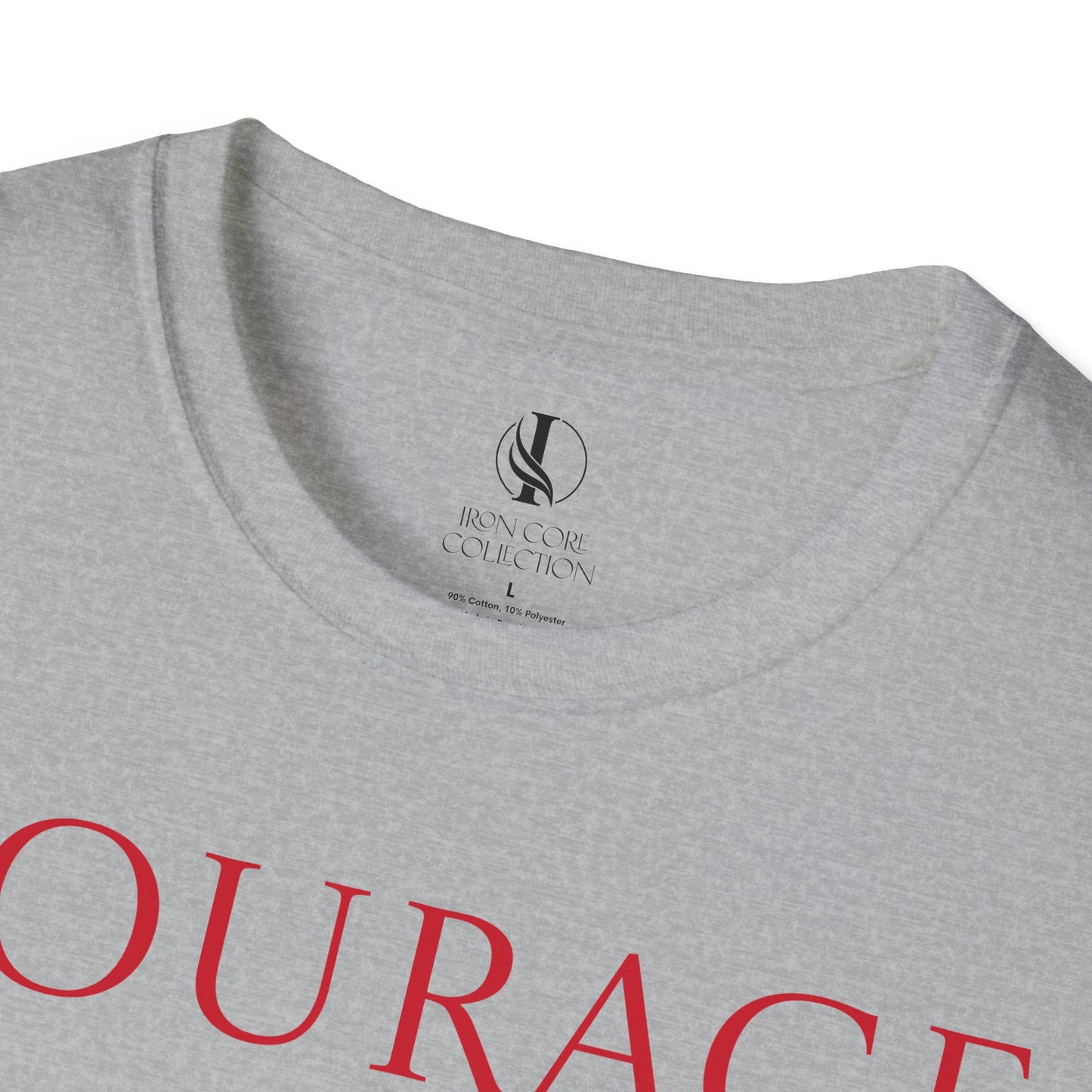 Copy of Courage Lion Unisex Softstyle T-Shirt - Inspiring Graphic Tee for Motivational Moments