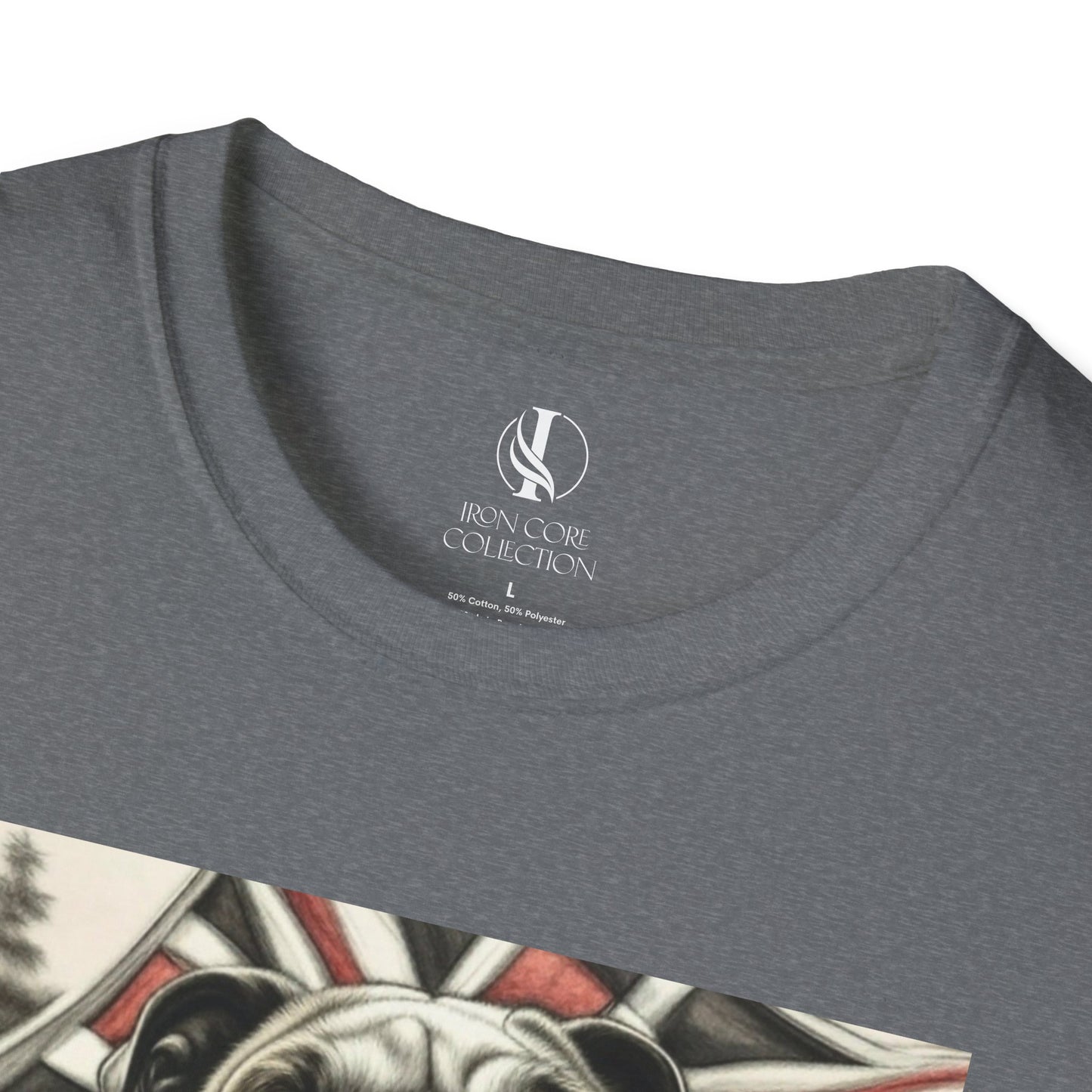 Winston Churchill Bulldog T-Shirt - Softstyle Quote Tee