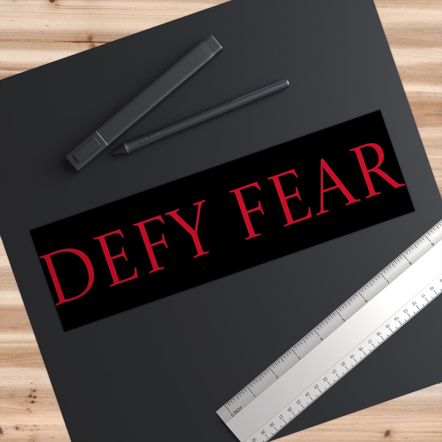 Defy Fear Bumper Stickers