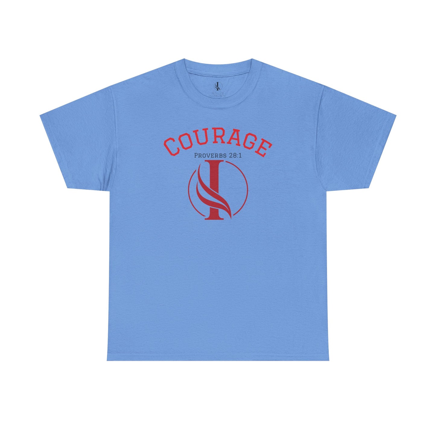 Proverbs Courage Lion Unisex Heavy Cotton Tee