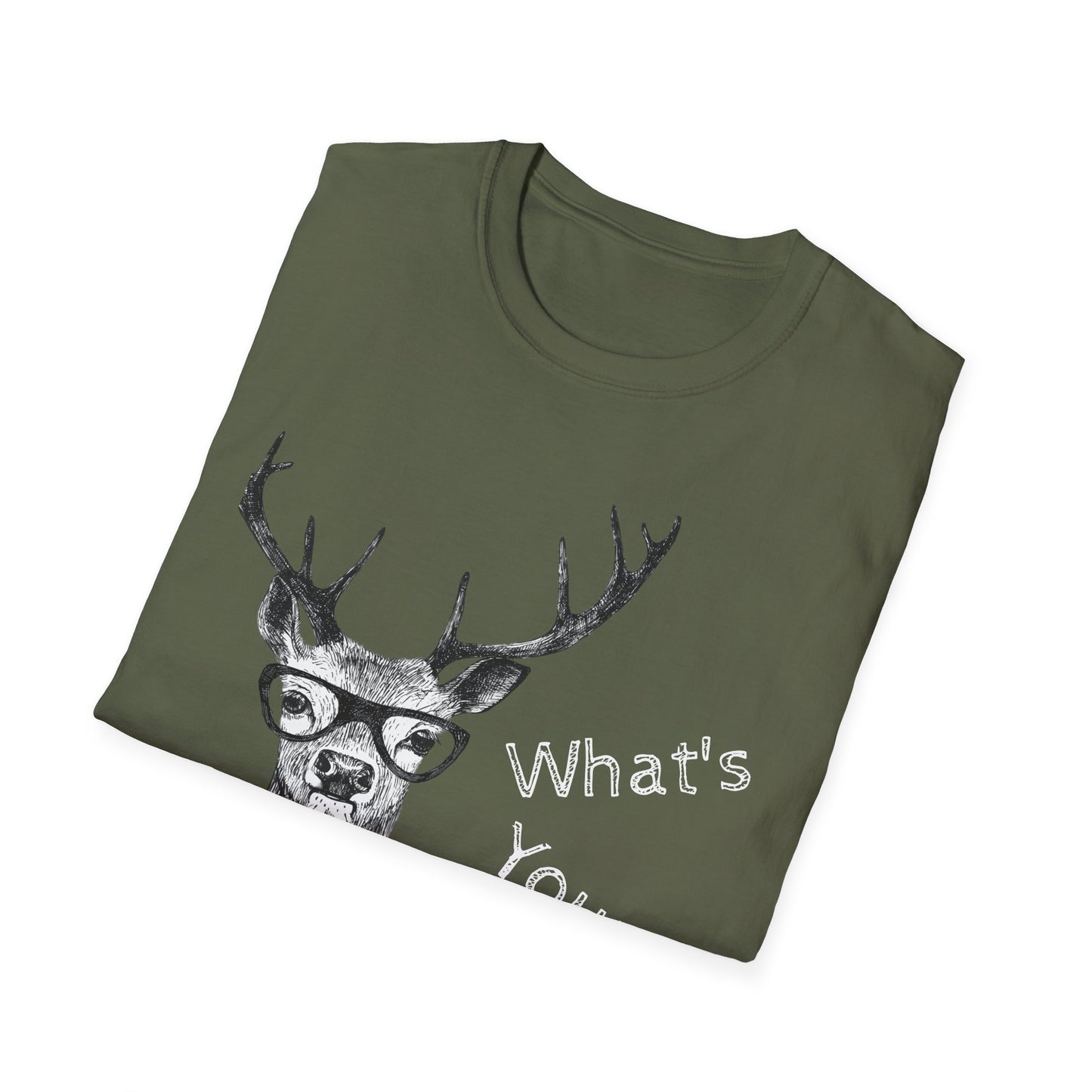 Stag Unisex T-Shirt 'What's Your Focus'