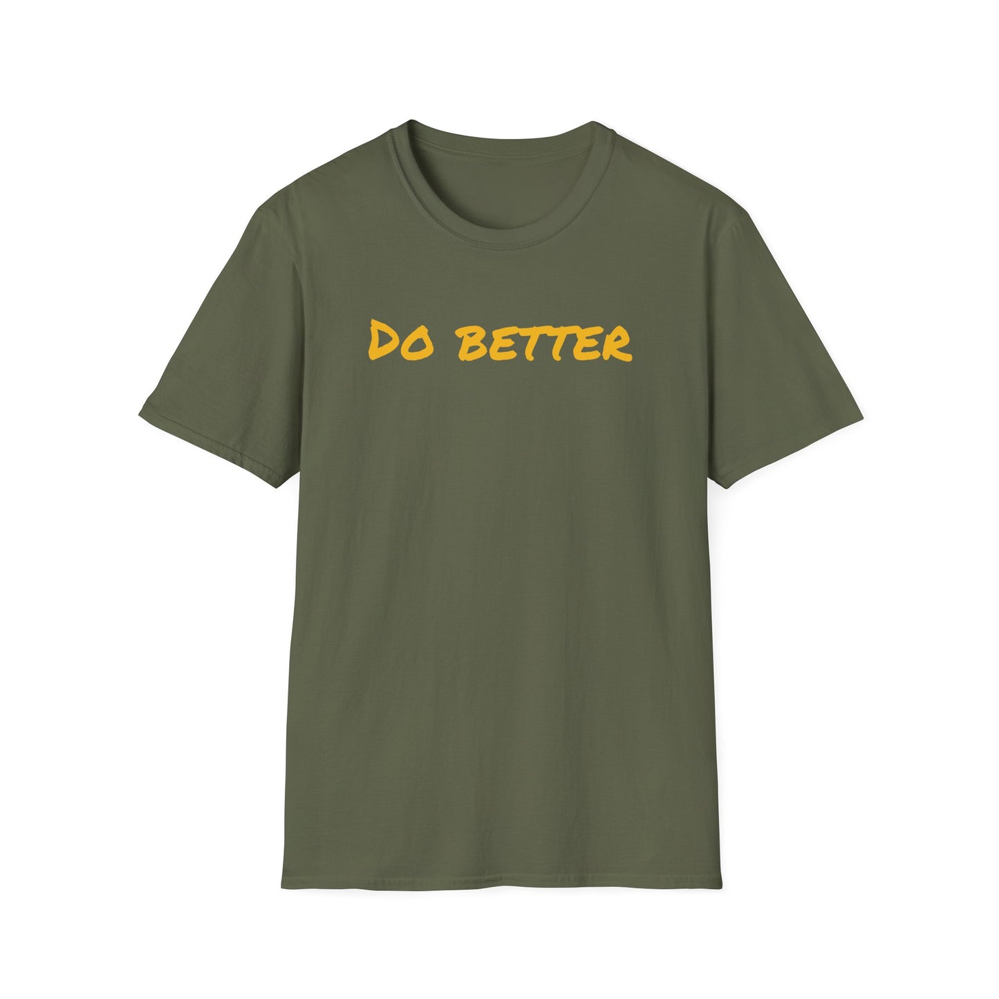 Motivational DO BETTERE Unisex T-Shirt with Charles Kettering Quote