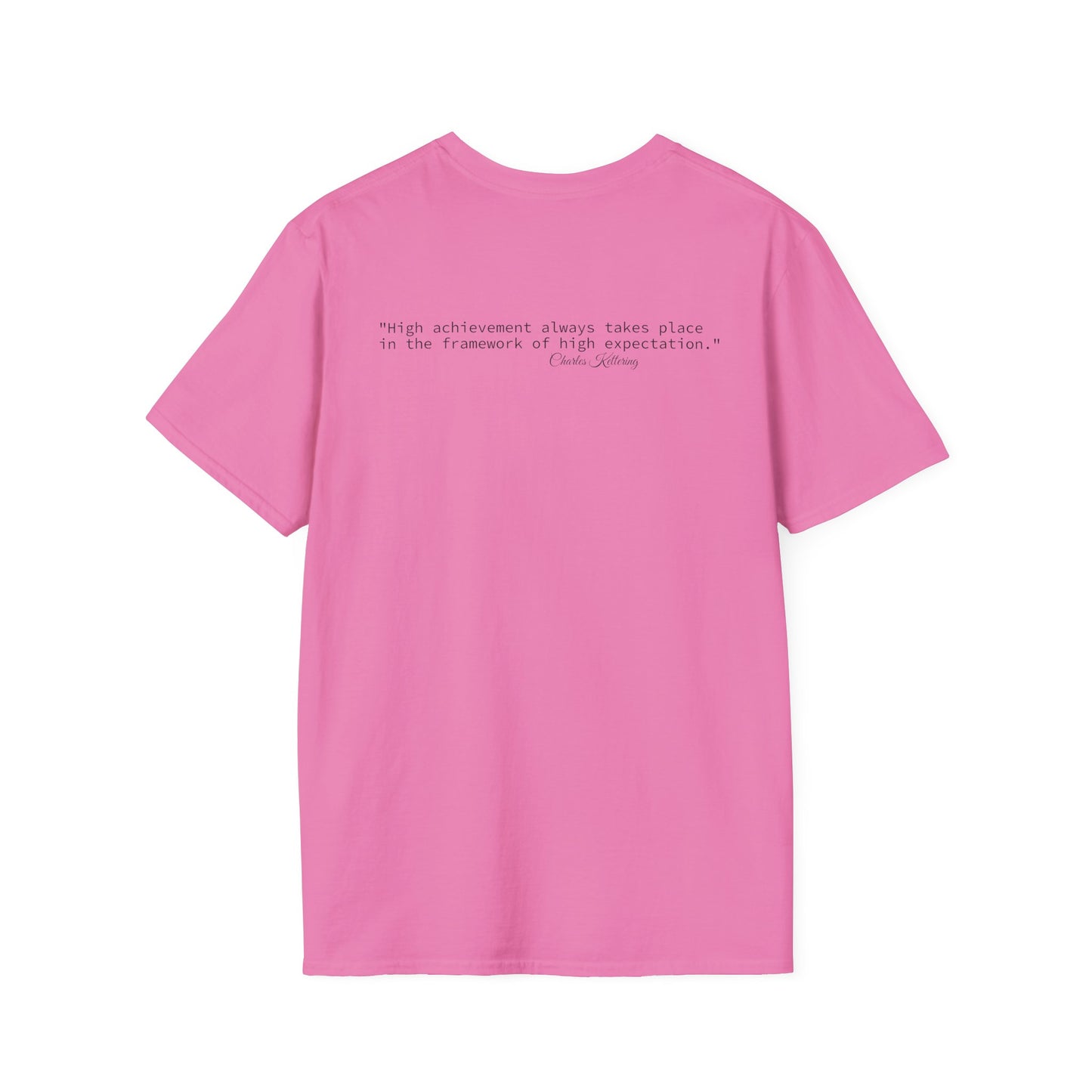 Motivational DO BETTERE Unisex T-Shirt with Charles Kettering Quote
