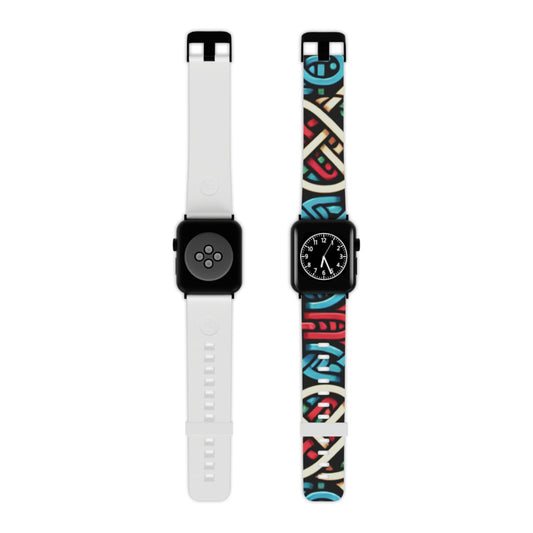 Colorful Apple Watch Band, Unique Watch Strap, Fashion Wristband, Vibrant Accessory, Perfect for Holidays & Gifts