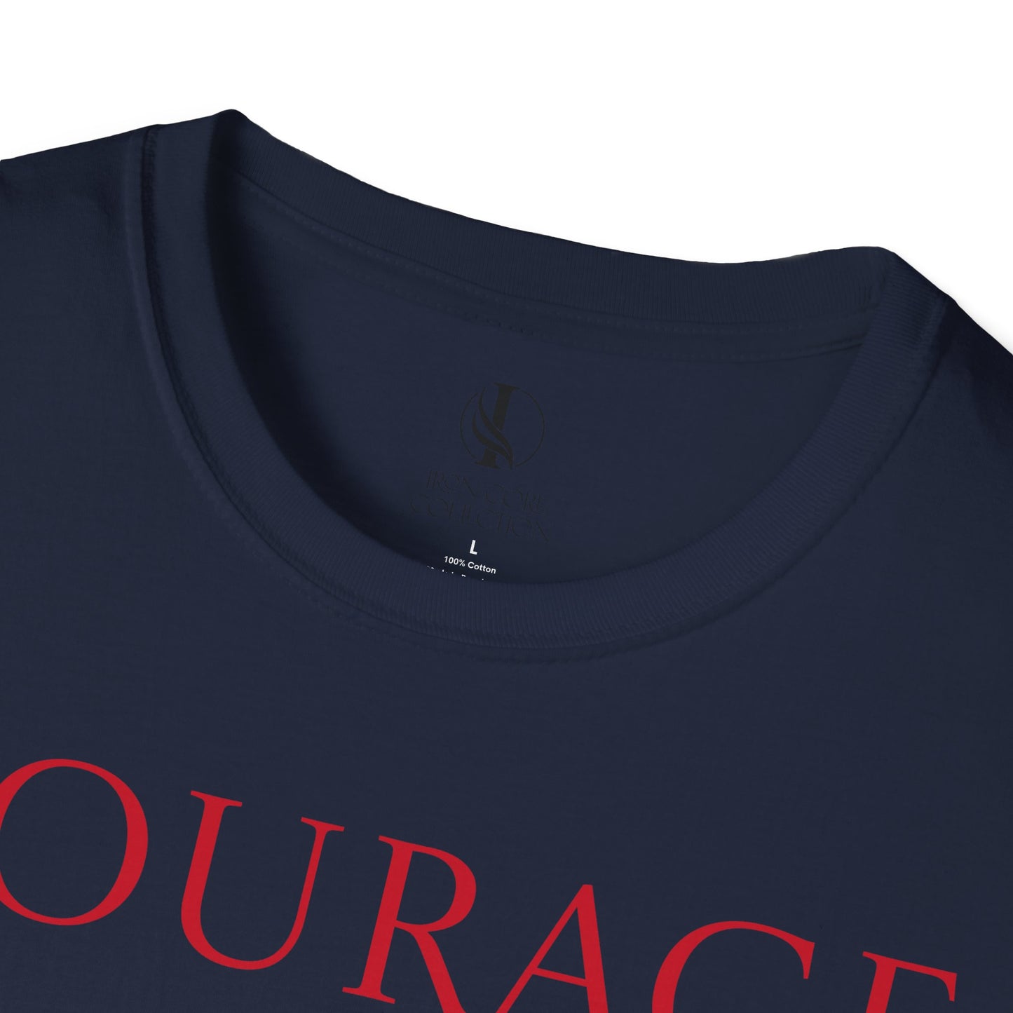 Copy of Courage Lion Unisex Softstyle T-Shirt - Inspiring Graphic Tee for Motivational Moments