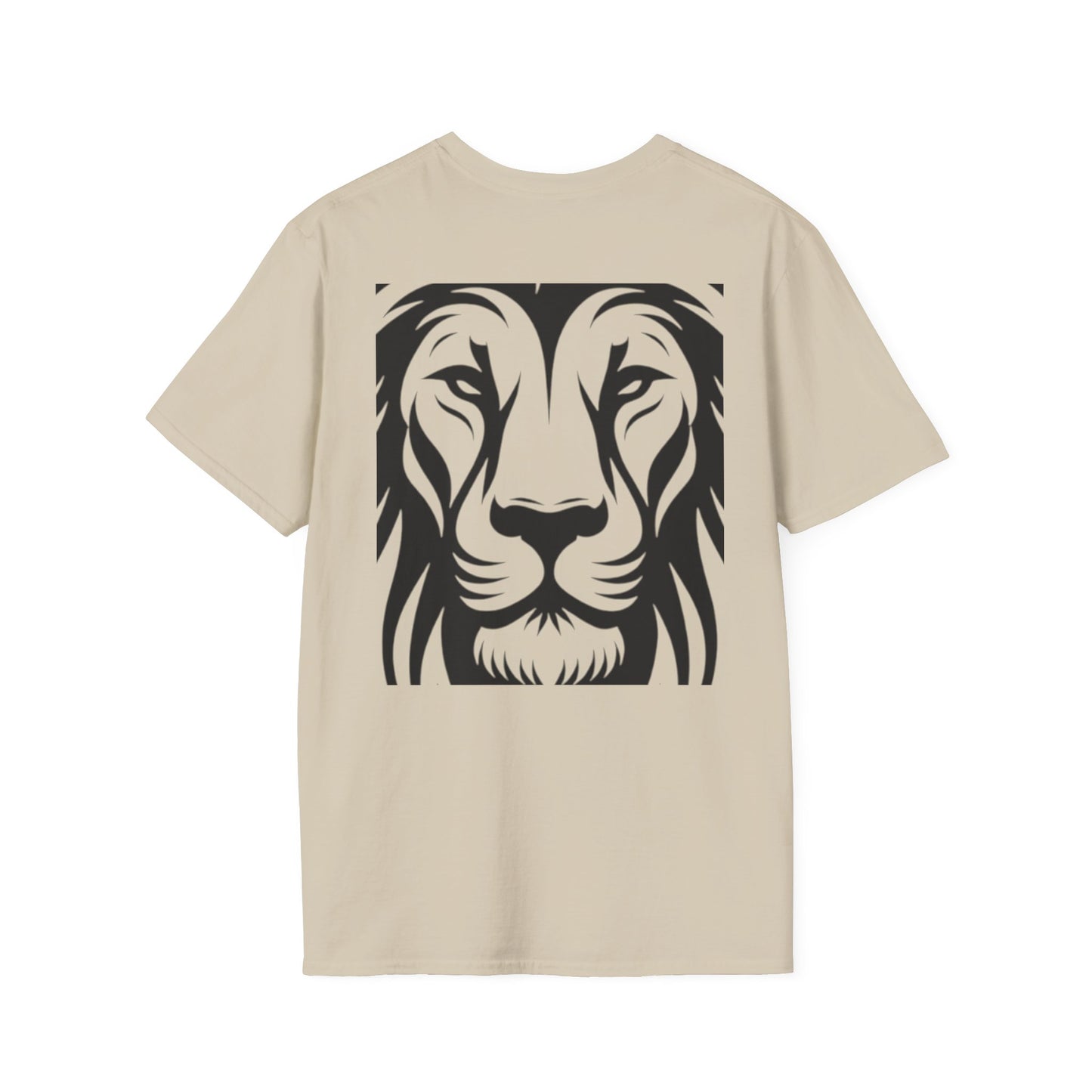 Copy of Courage Lion Unisex Softstyle T-Shirt - Inspiring Graphic Tee for Motivational Moments